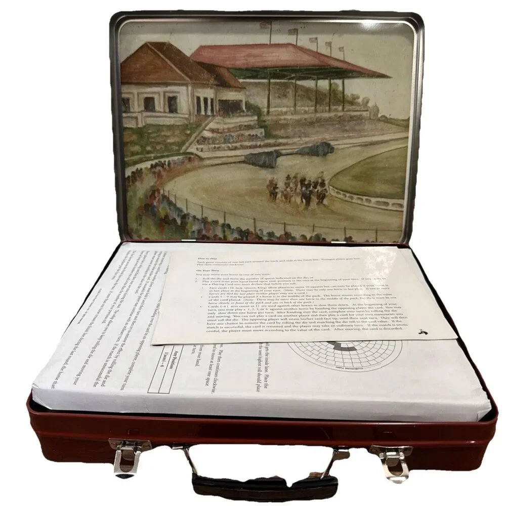 Stretch Run Horse  Racing Game Front Porch Classics Derby Edition Strategy New